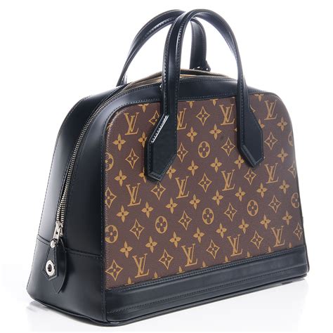 lv dora mm|LOUIS VUITTON Monogram Dora MM Black.